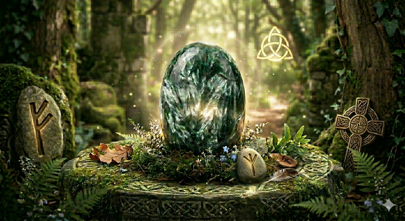La Séraphinite : Pierre des Anges et Talisman de Lumière
