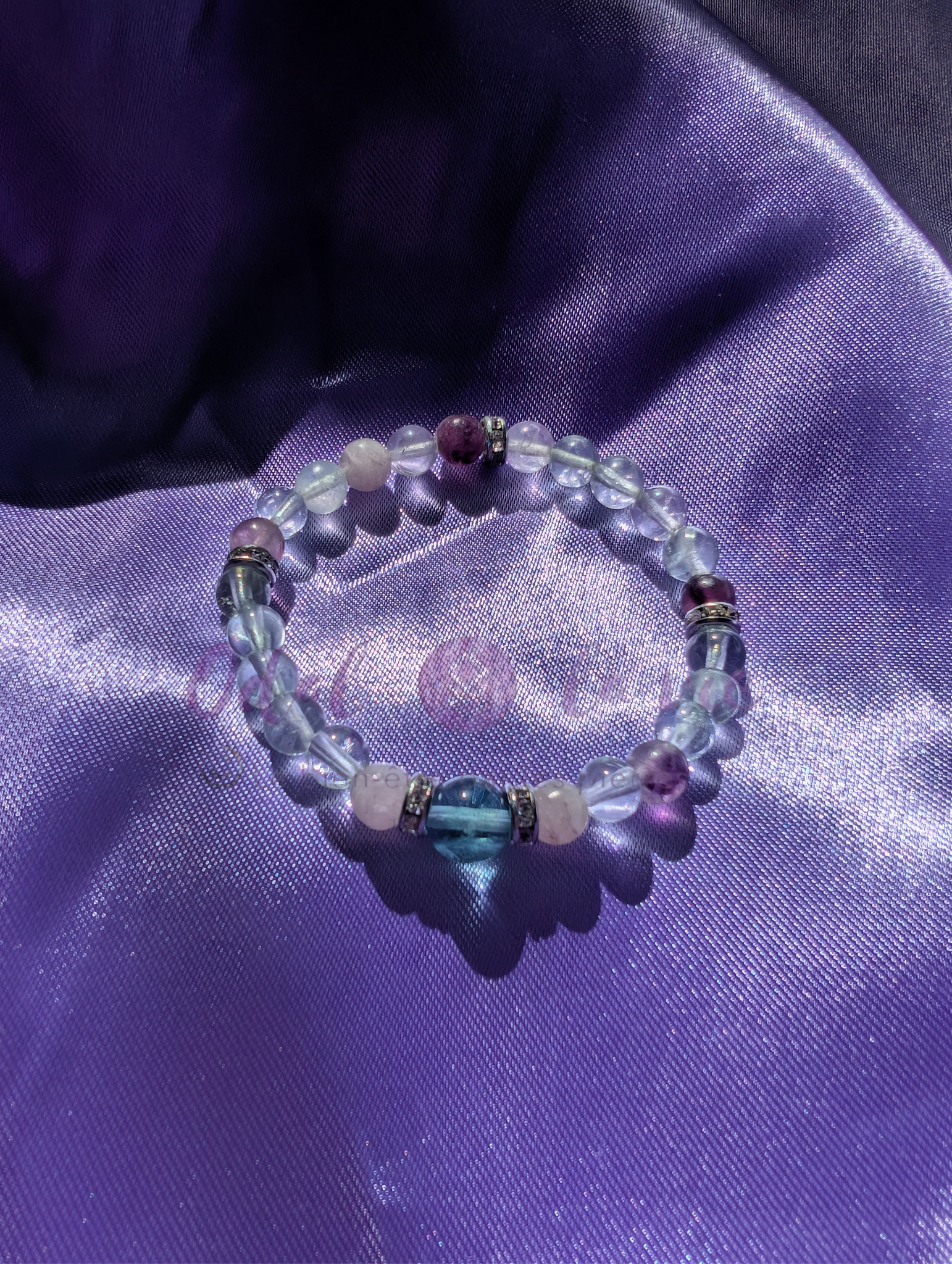 Bracelet Fluorine Multicolore – L'Équilibre Alchimique