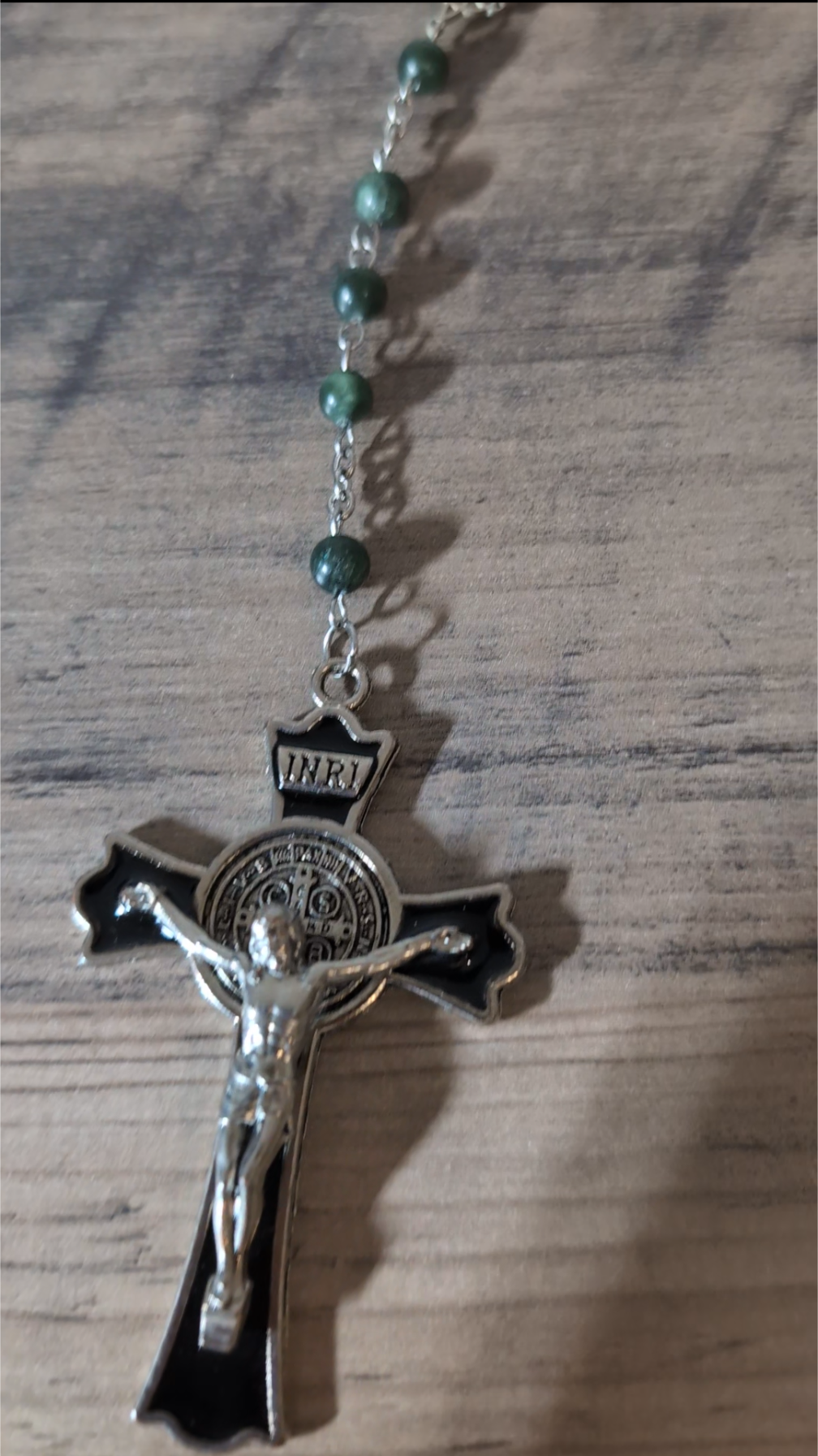 Chapelet En Séraphinite, talisman de la grâce angélique